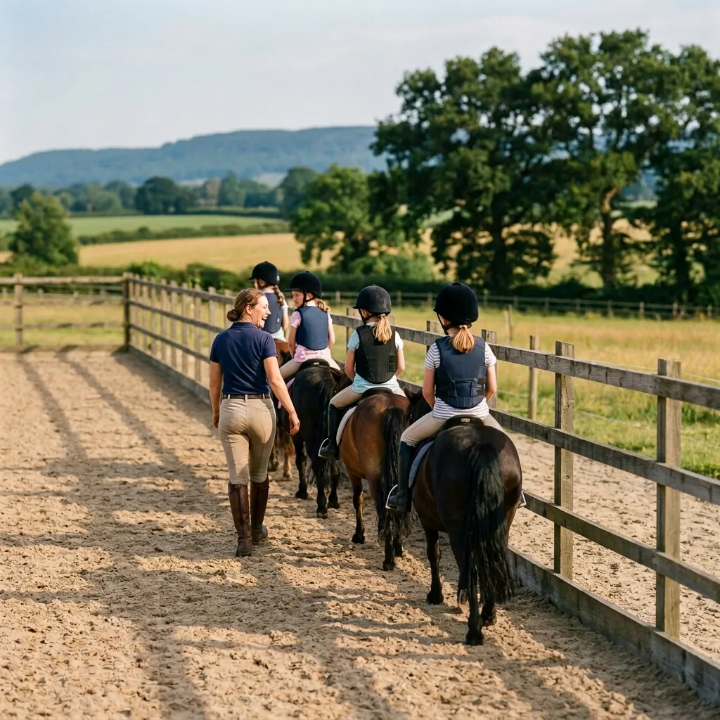 Cours de poney à Grane, Drôme